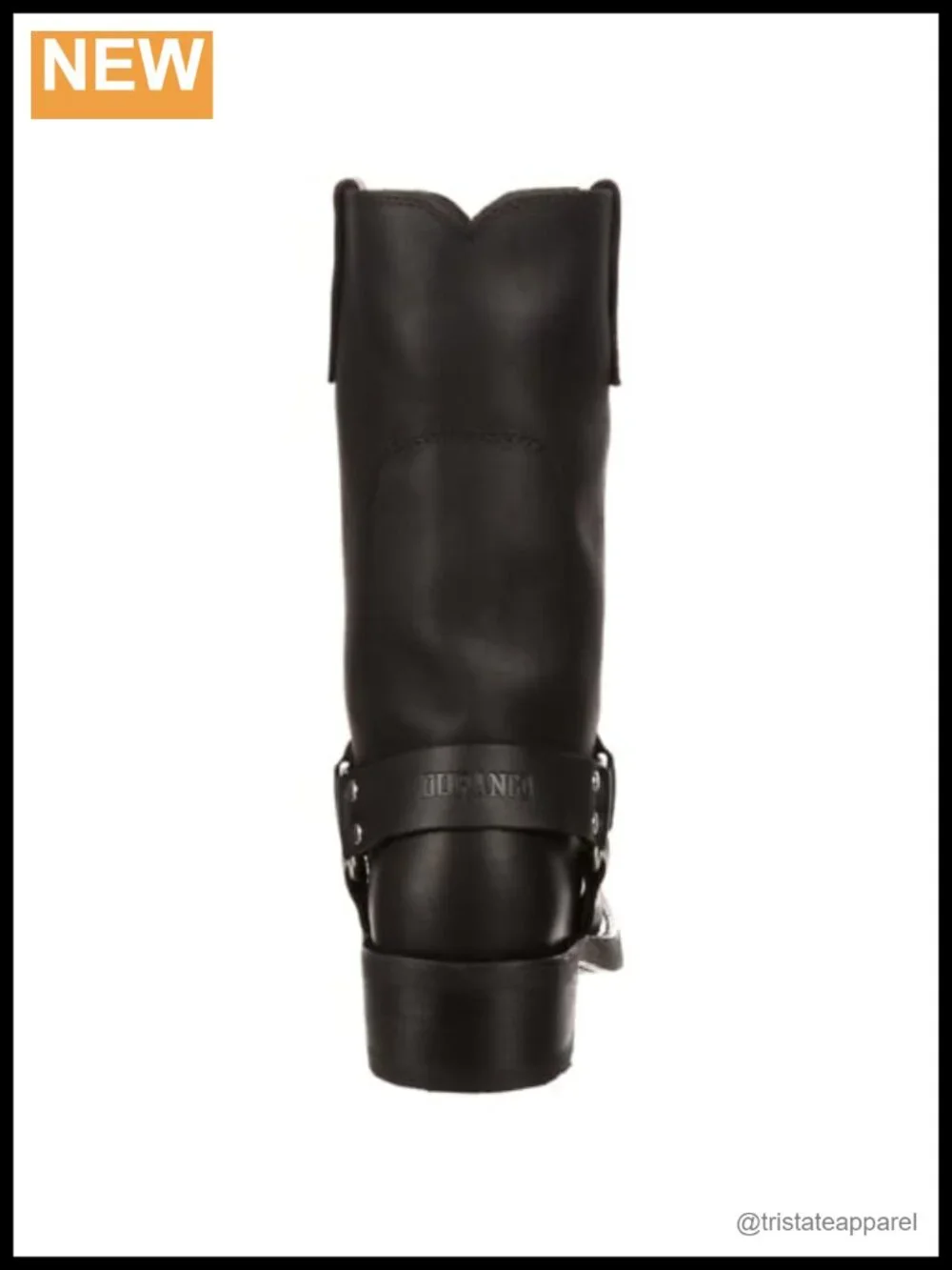 Women's Western Mid-Calf Boots Leather Harness Snoot Toe Goodyear Welt Pull-On